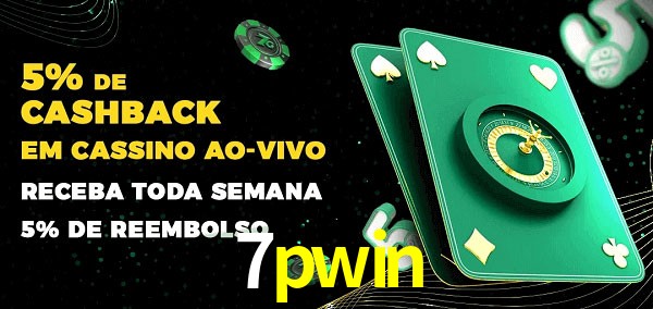 Promoções do cassino ao Vivo 7pwin